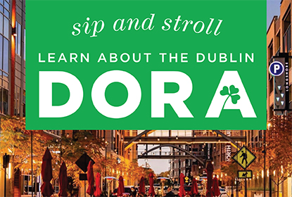 Sip and Stroll - learn about the Dublin DORA